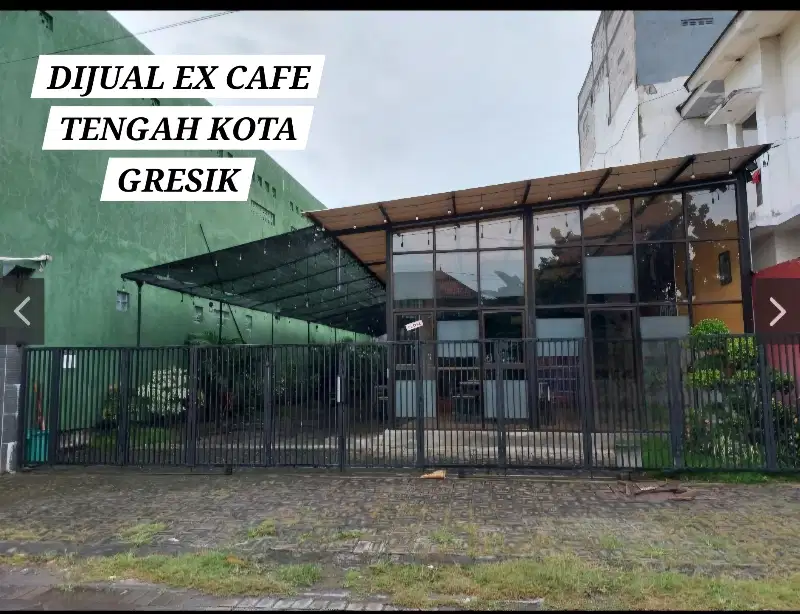 DIJUAL RUMAH EX CAFE TENGAH KOTA GRESIK