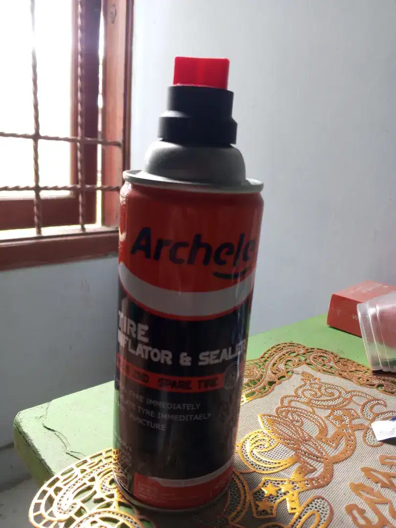 Archele tubless tire inflator & sealer