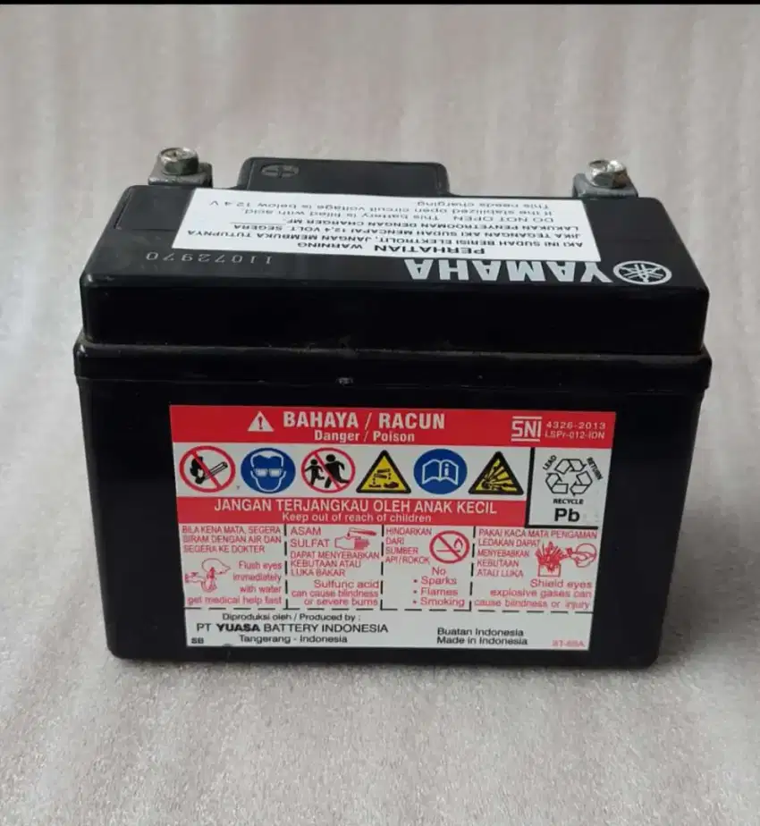 Jual Battery Aki original 4V,6V,7V,8V