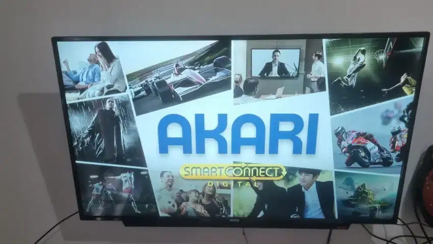 Dijual AKARI Smart TV 43 Inch SC-53V43D 
TV LED Smart Connect [Used]