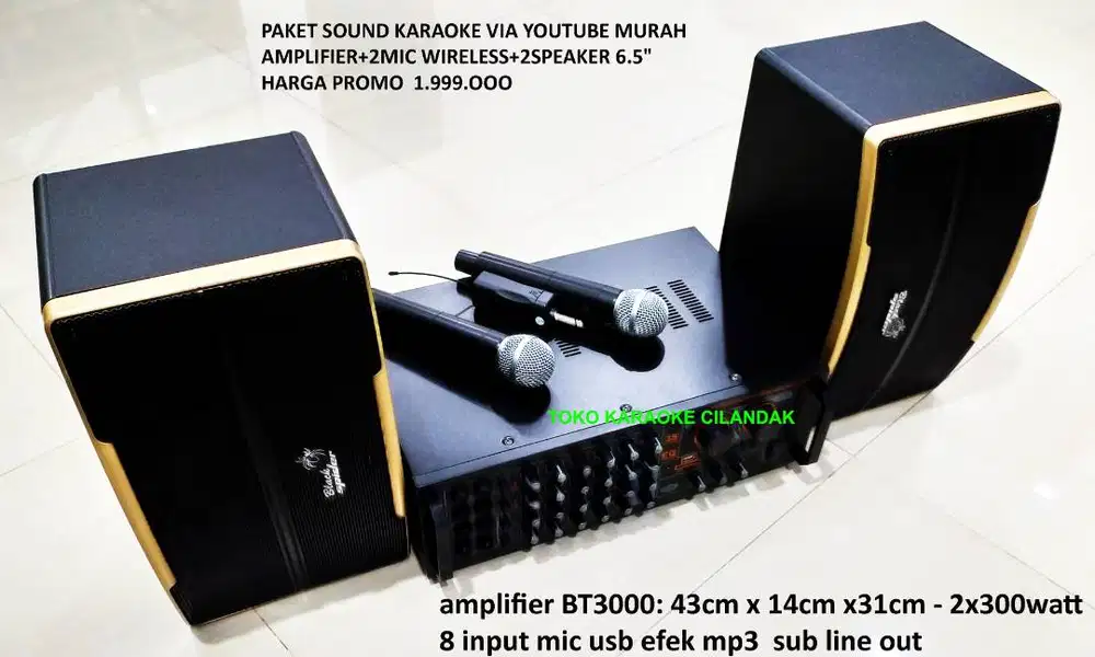 jual paket sound system karaoke