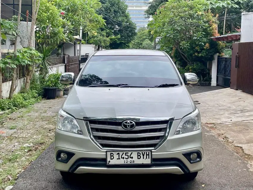 TOYOTA INNOVA 2.0 G AT 2013 SILVER KM 114rb