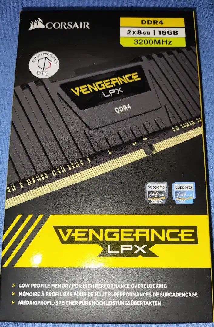 CORSAIR DDR4 2X8GB 3200MHZ