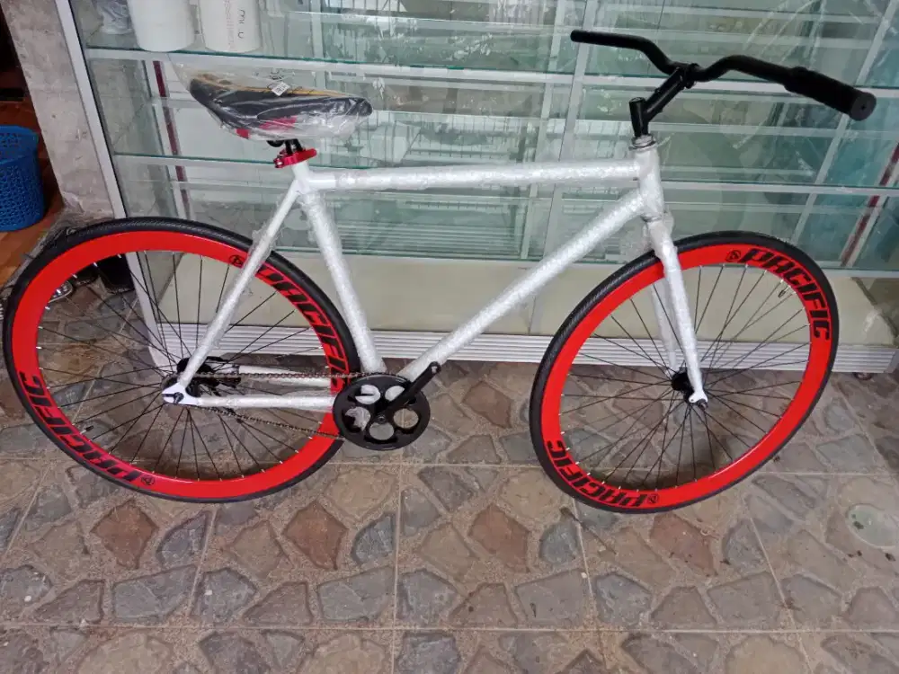 Sepeda Rakitan Fixie Lokal