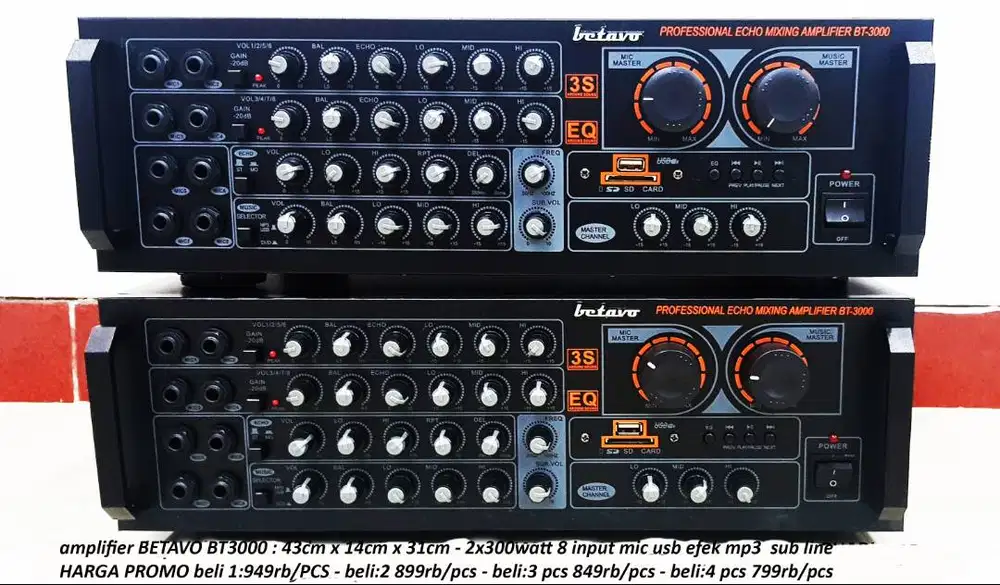 amplifier kualitas bagus model top obral