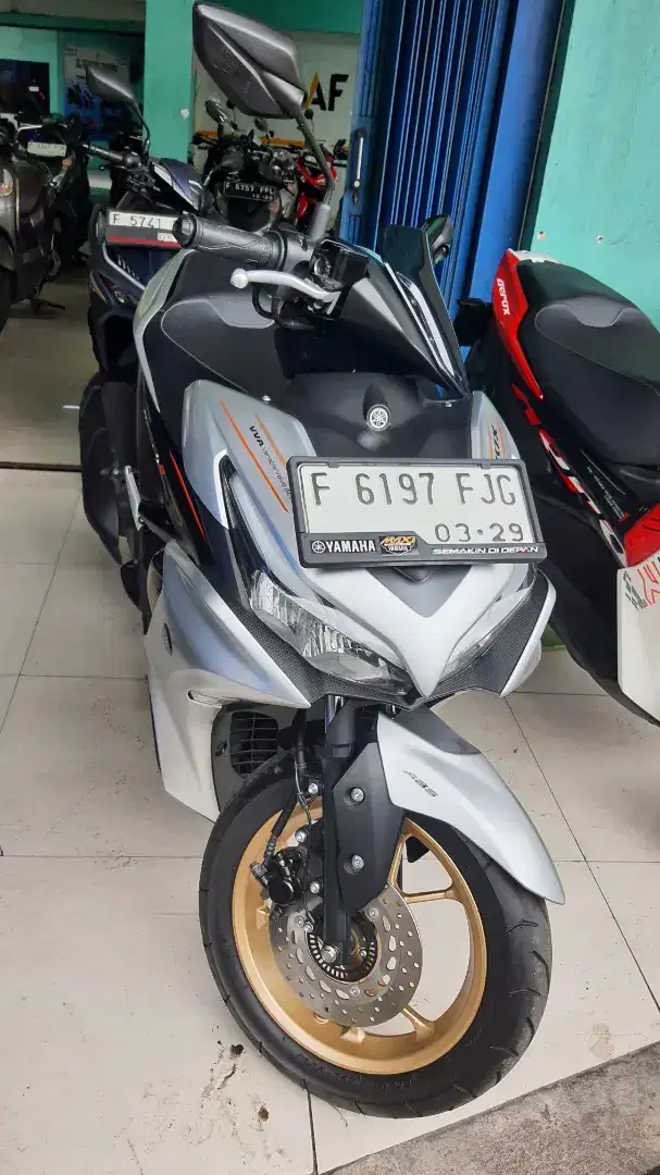 E New aerox 155 c abs 2024 mulus siap pake