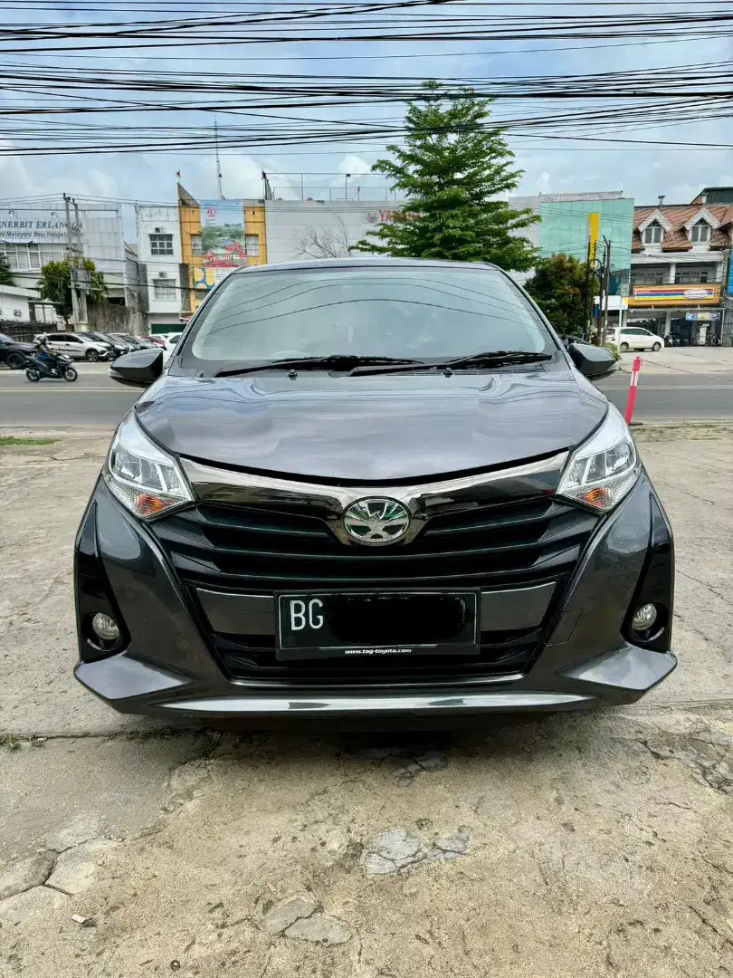 Toyota calya 2021 tipe G 1.2 M/T km 28rb