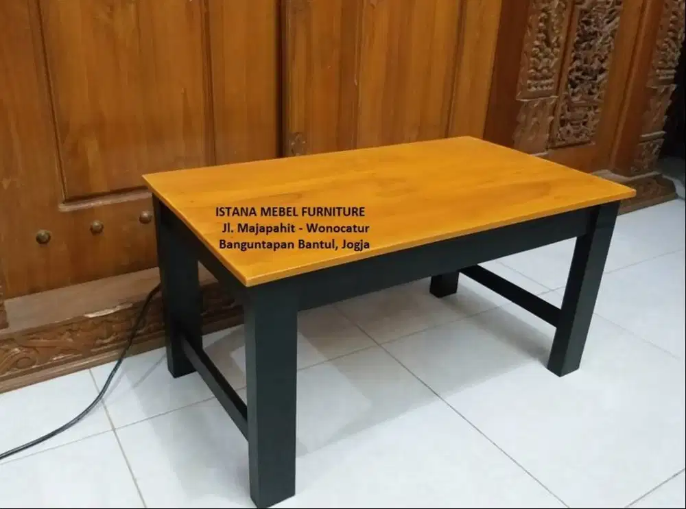 Meja Mengaji Ngaji Tulis Belajar Anak TPA Paud TK Lesehan Pendek Kayu