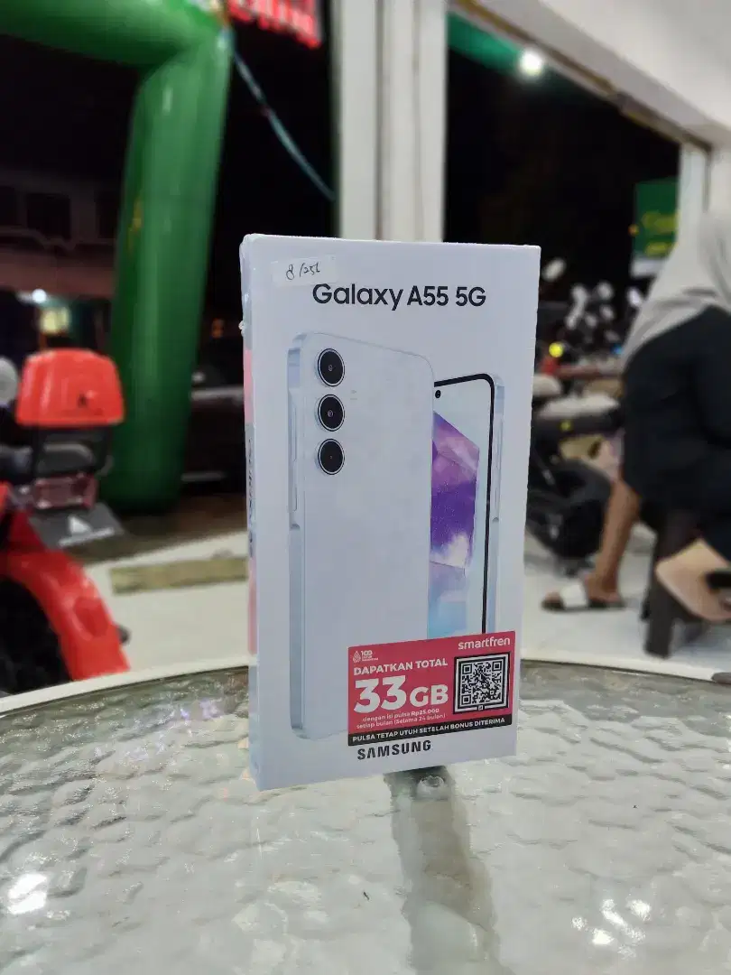 SAMSUNG A55 5G PUTIH 8/256 GB READY BANYAK STOK , KREDIT FREE ADMIN