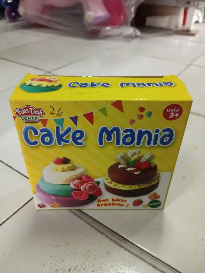 Mainan anak fundoh cake mania