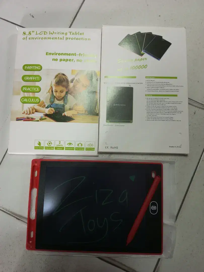 Mainan anak lcd tab