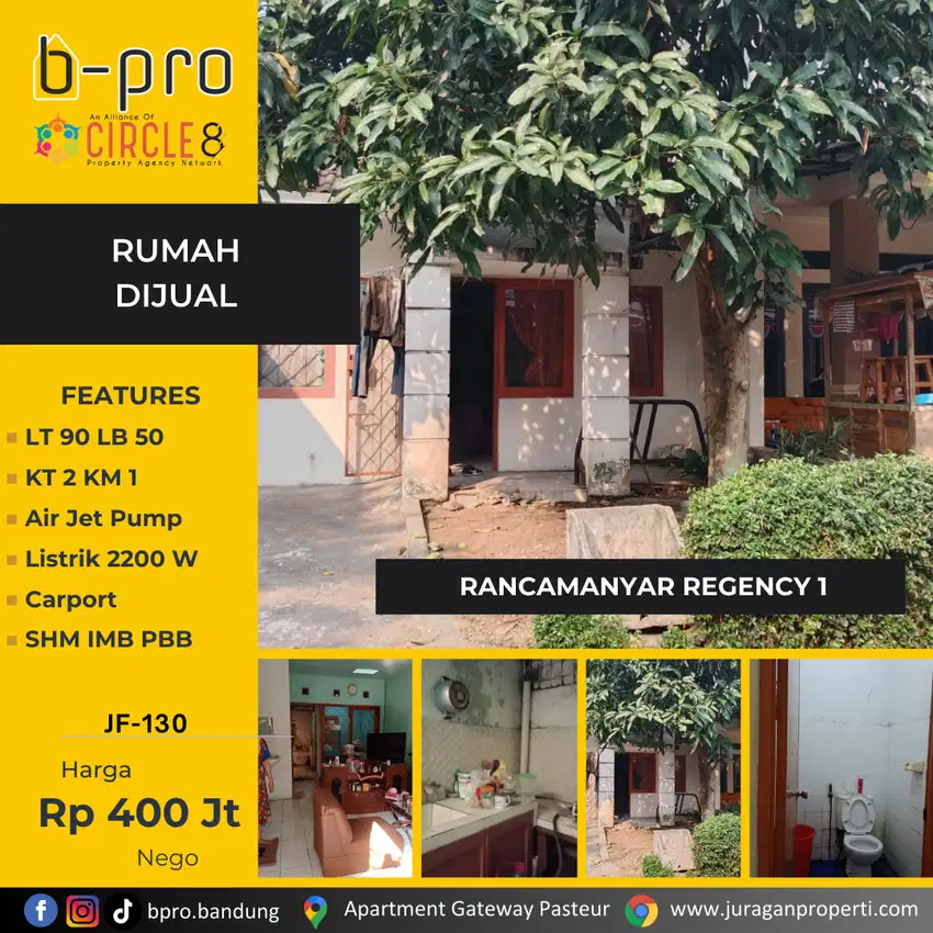 Jual Rumah Siap huni di Rancamanyar Regency 1