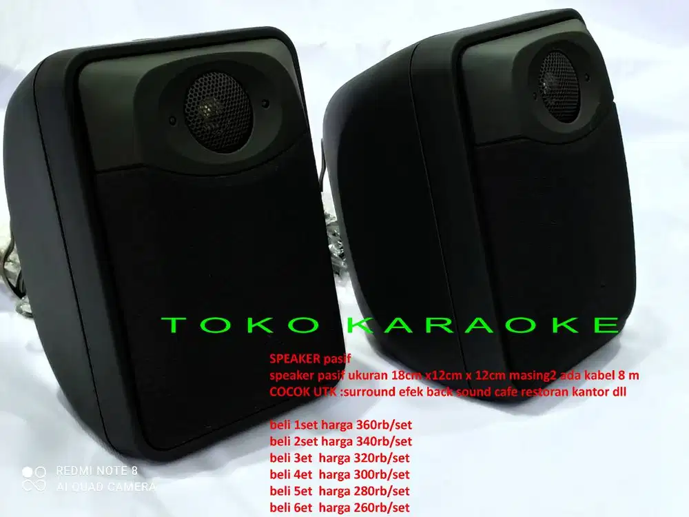 speaker pasif 1set
