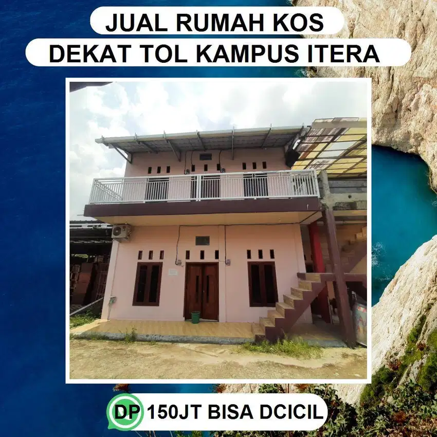 RUMAH KOS ITERA DJUAL DP MURAH