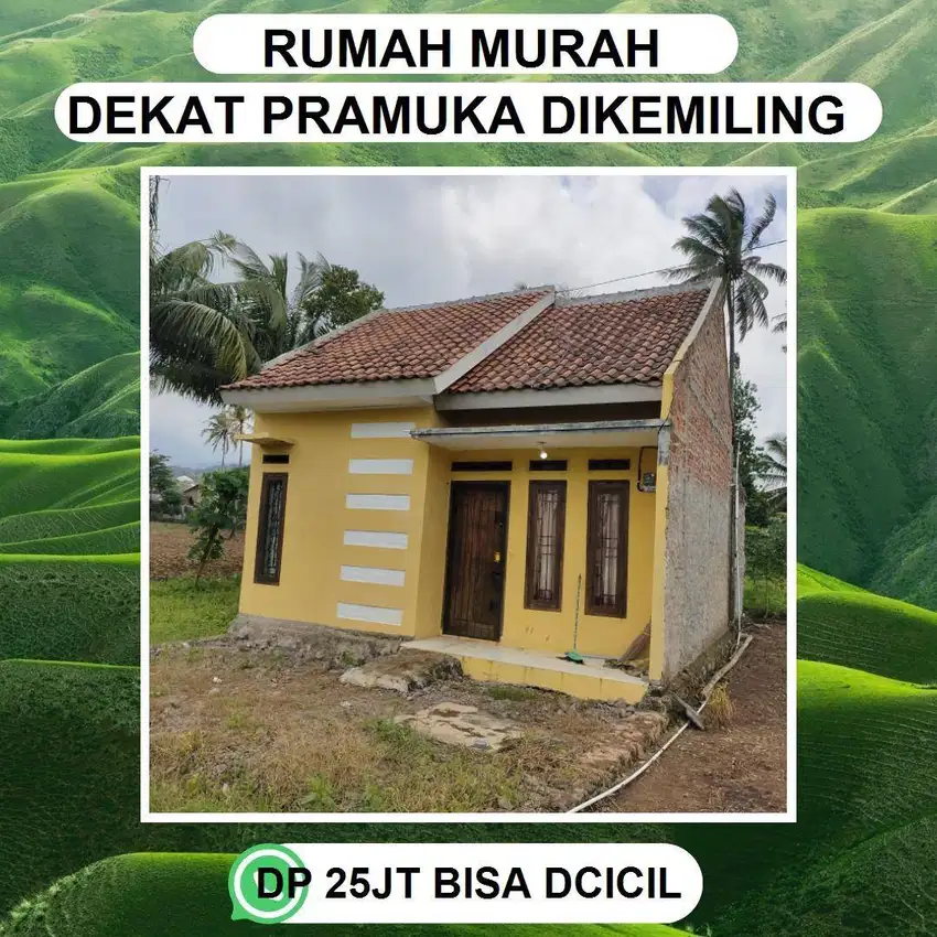 RUMAH TERMURAH DKEMILING BANDAR LAMPUNG 130 JUTAN