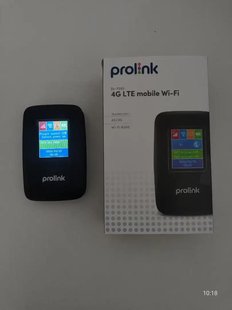 Mobile Wifi MiFi Prolink DL7202 4G LTE 3000mAh type C