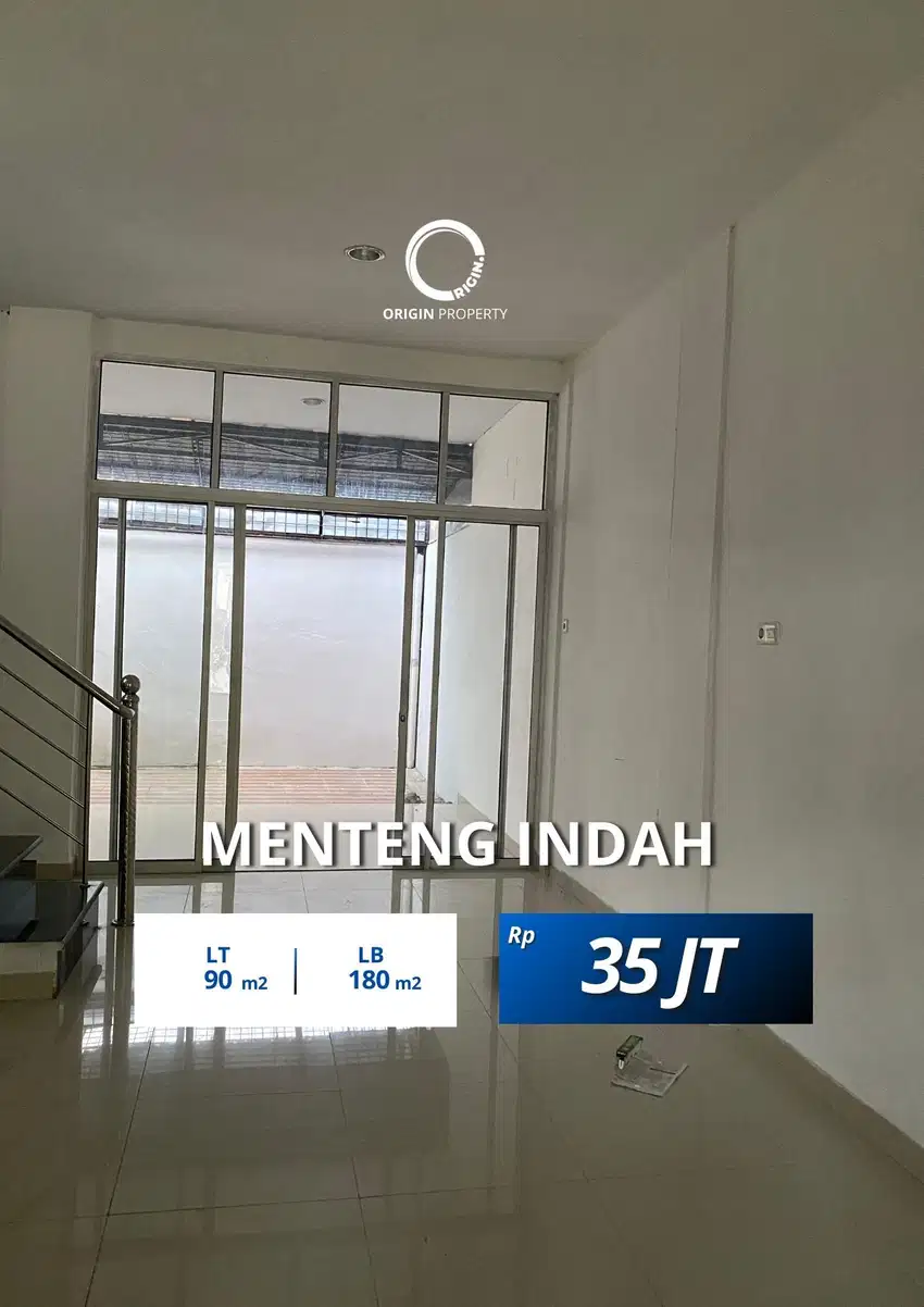 Disewa Rumah 2 Tingkat Jalan Panglima Denai Komplek Menteng Indah