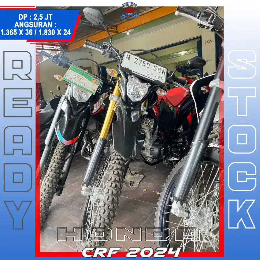 HONDA CRF 2024 LIKE NEW BOSSKU HIKMAH MOTOR KEPUH MALANG