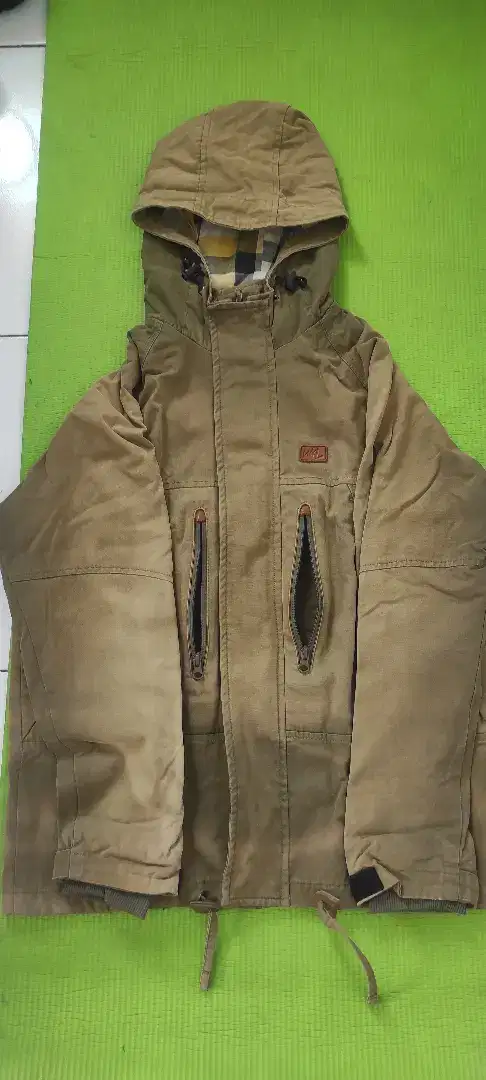 Jaket 347 tebal bahan kanvas