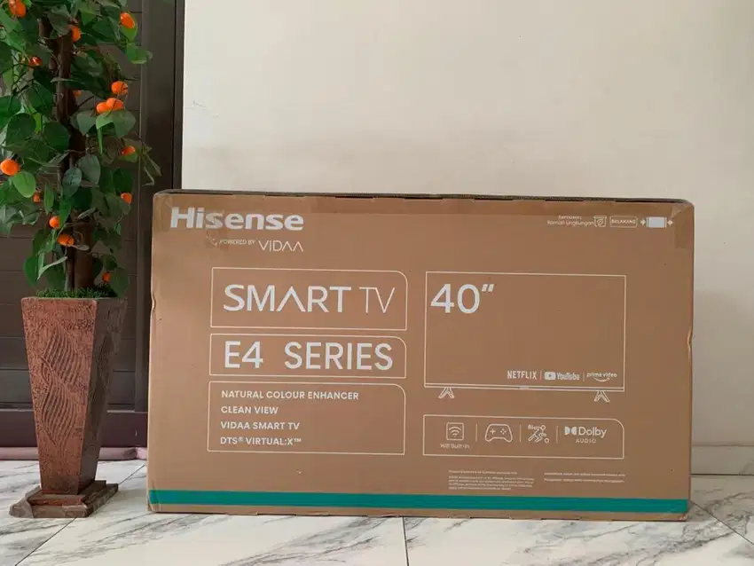 Hisense Smart TV 40E4H Garansi Resmi