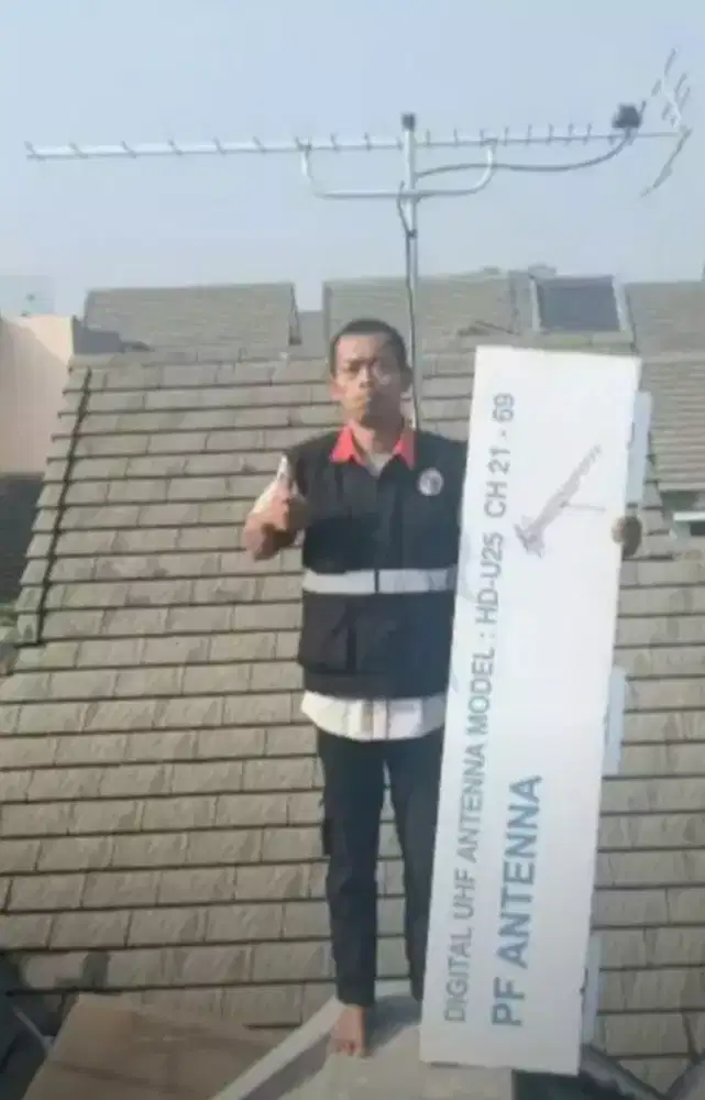 Tukang pasang antena tv dan parabola