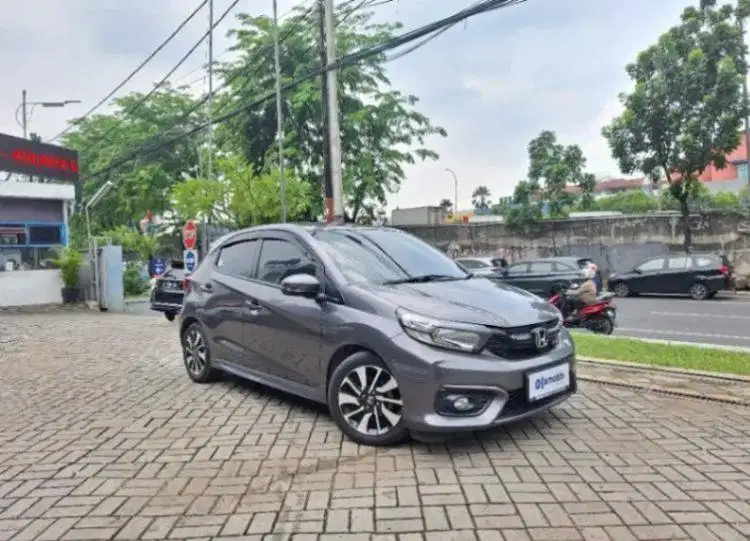 [OLX Mobbi] Dp Rendah Honda Brio Abu 1.2 RS Bensin-MT 2021 TRG