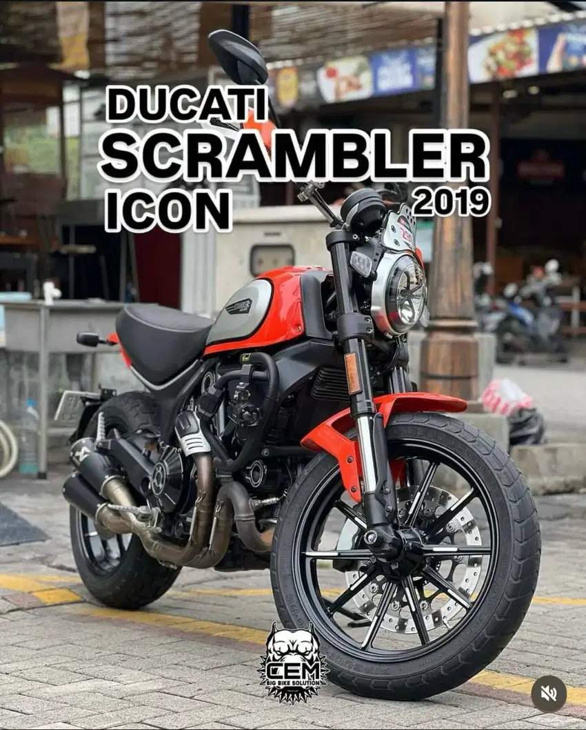 Ducati Scrambler Icon 2019 siap gas touring