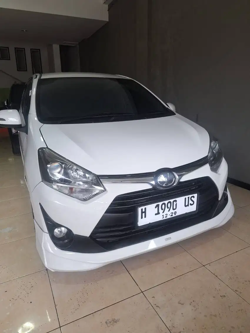 Toyota Agya 1,200cc TRD AT 2019 akhir pol H pajak baru gress, type ter