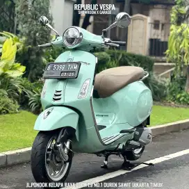 Piaggio Vespa Primavera IGET 150 ABS TH 2021 WARNA GREEN RELAX
