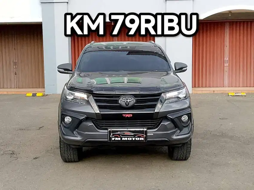 Toyota Fortuner VRZ Modif TRD Diesel 2017 AT 2.4, Km 79Ribu