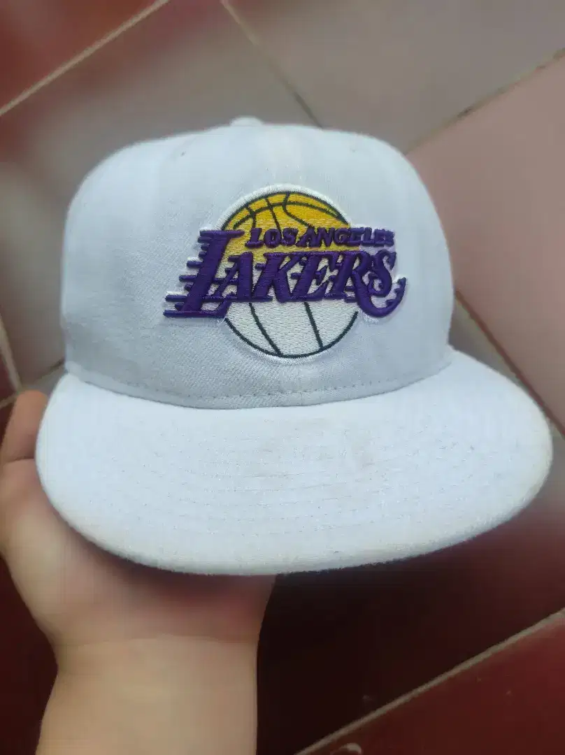 Jual topi Lakers new era original