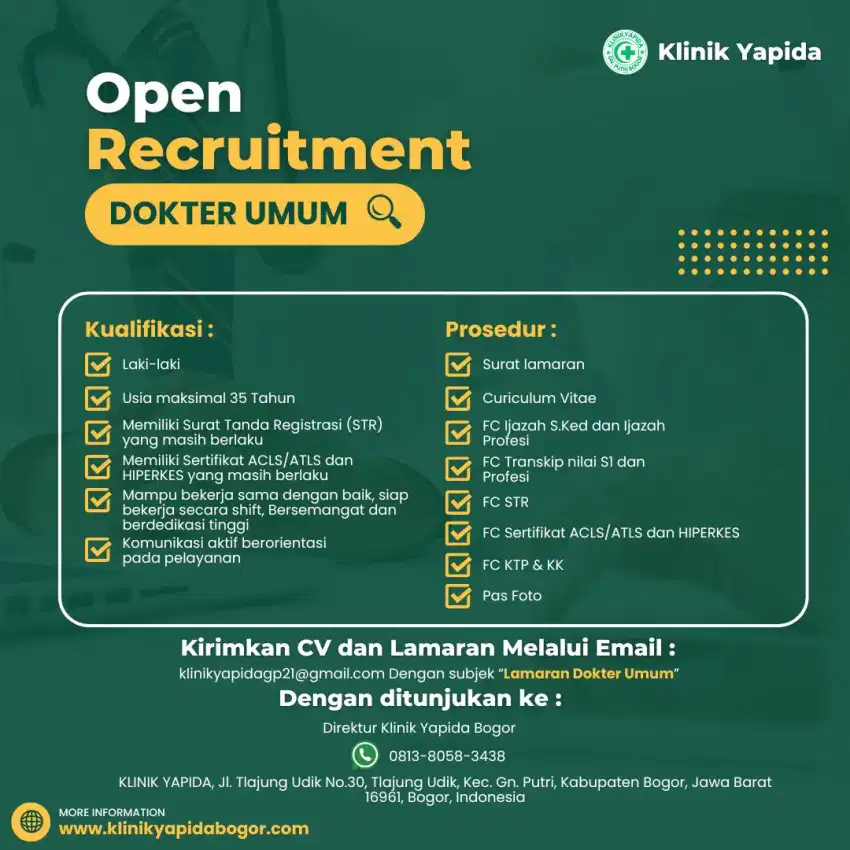 Loker dokter umum