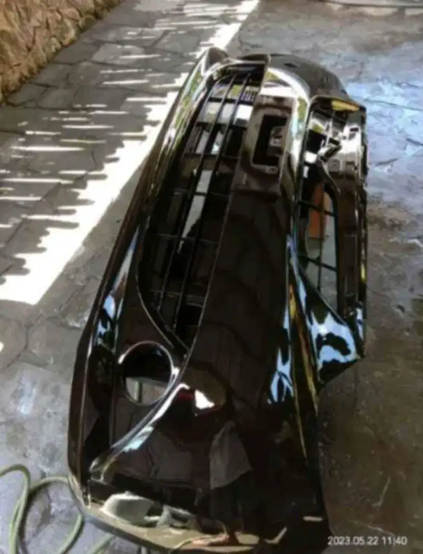 Bamper Sirion Ori 2011-2014 ANS Repaint Black Glossy l