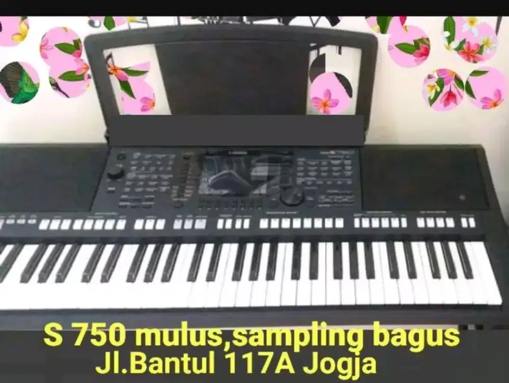 Keyboard Yamaha S 750 sampling