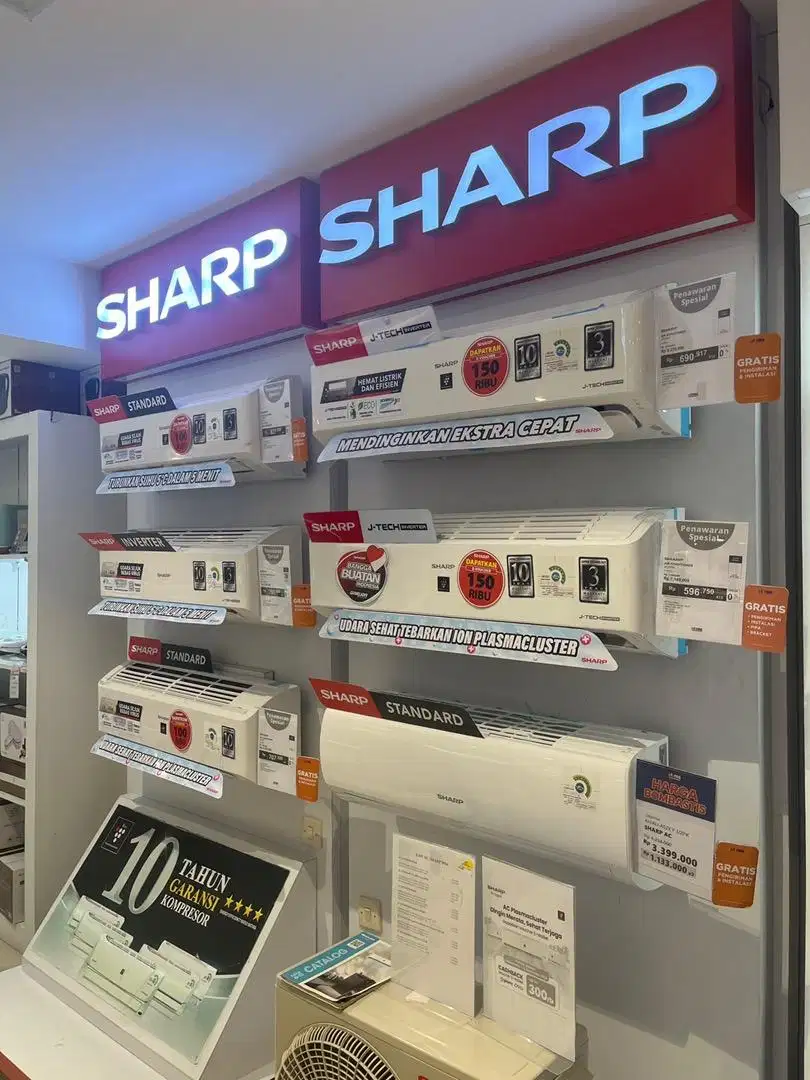 SHARP AC INVERTER & STANDARD