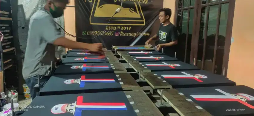 Sablon kaos komunitas