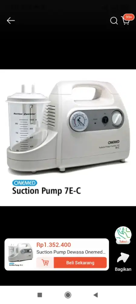Suction pump dewasa
