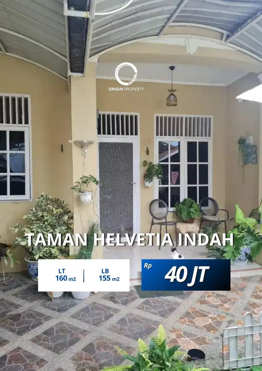 Disewa Rumah Siap Huni Jalan Mesjid Komplek Taman Helvetia Indah