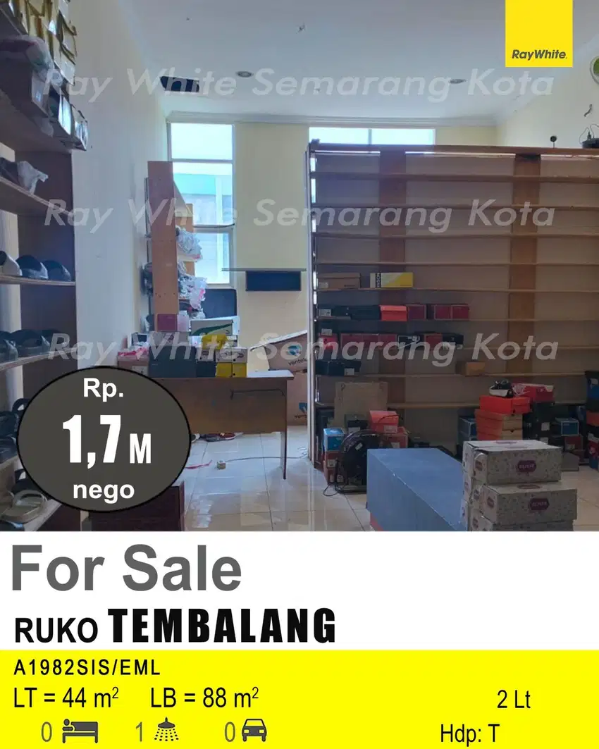 DIJUAL RUKO DI TEMBALANG A1982