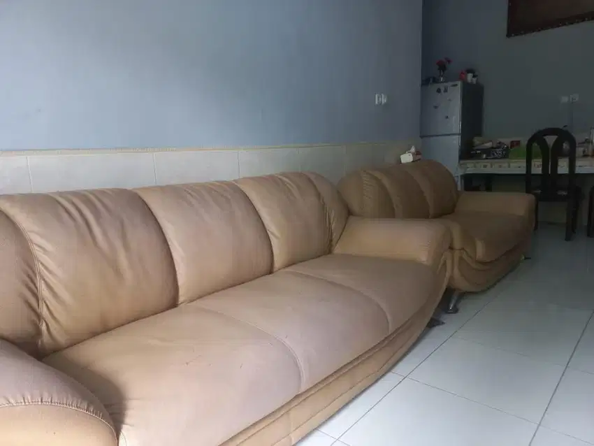 SOFA SET Warna Krem