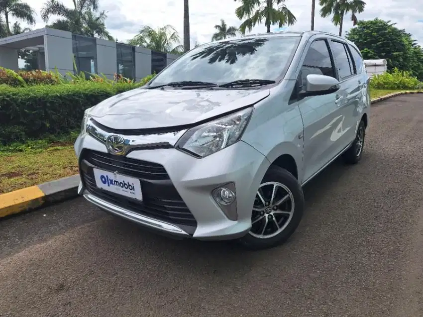 KM LOW -  Toyota Calya 1.2 G Bensin MT 2019 Silver AIA