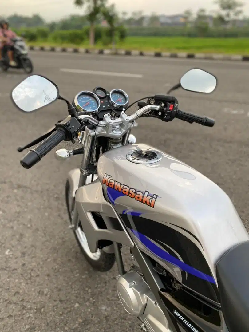 Kawasaki ninja silver asli jari jari rare item