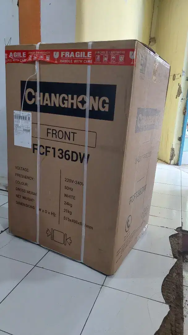 FREEZER CHANGHONG 110 LITER