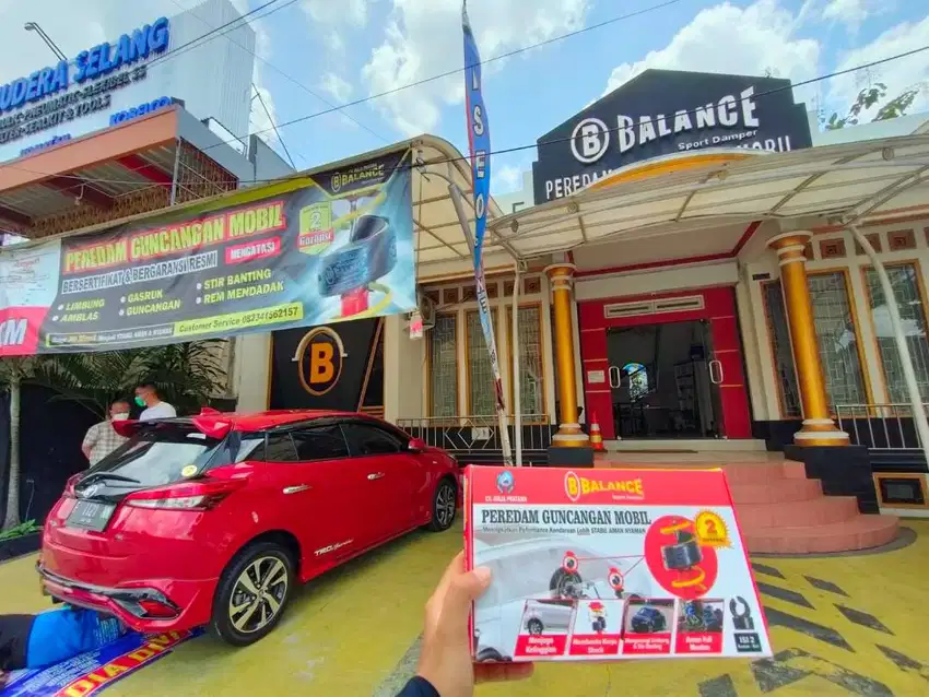 READY DI SOLO ! Peredam Guncangan Mobil BALANCE Anti Gruduk2 & Limbung