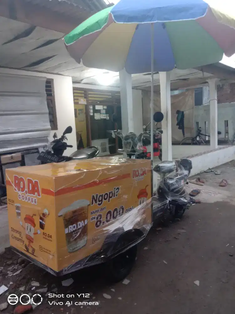 Gerobak sepeda listrik goda