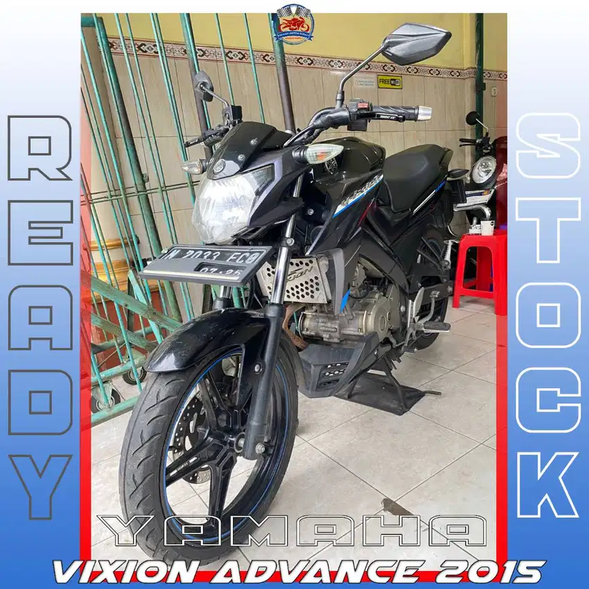 YAMAHA VIXION ADVANCE 2015 TERMURAH LOH YAA MASZEHH HIKMAH MOTOR KEPUH