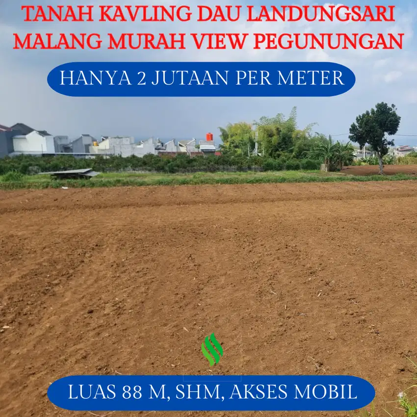 Tanaah Dijual Murah View Pegunungan Malang Cocok Untuk Investasi