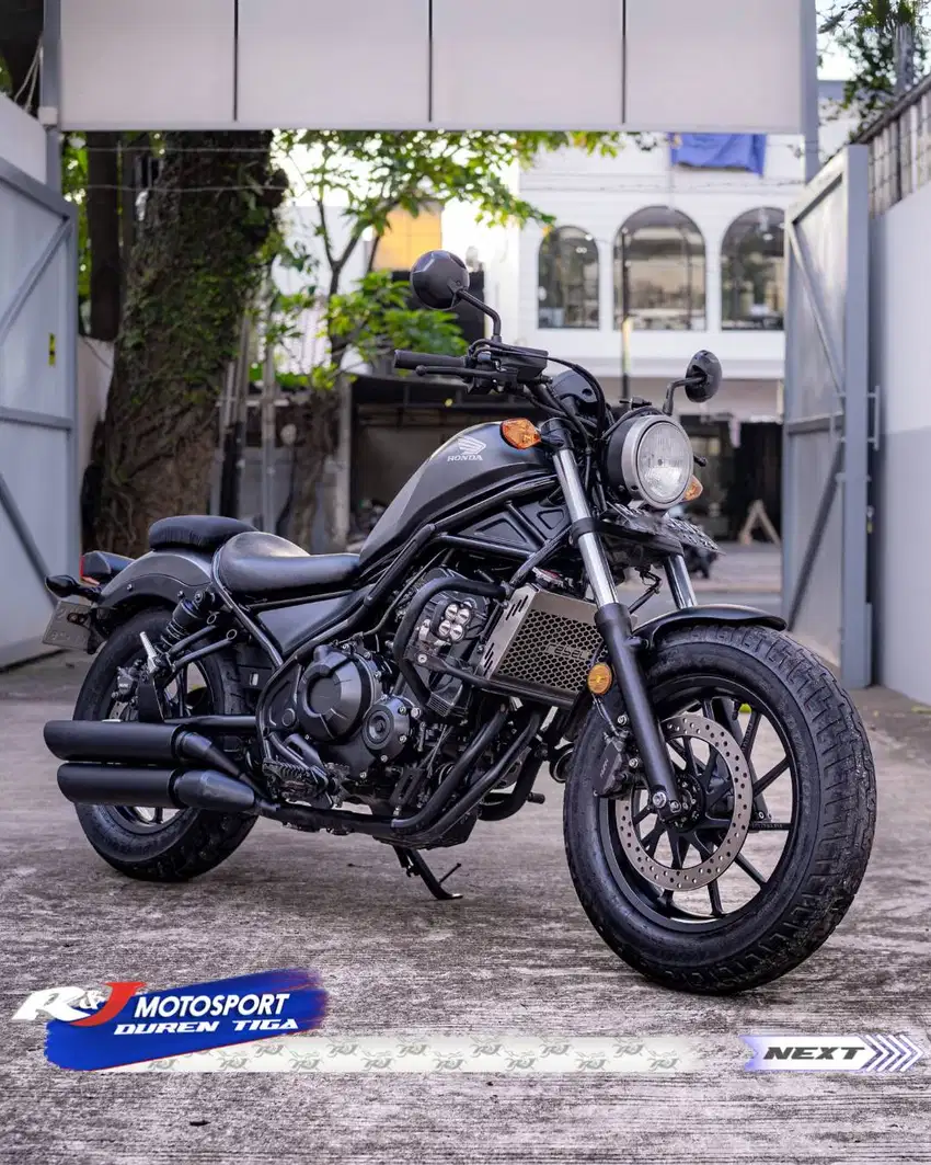 LOW KM 1.000an Honda Rebel 500 Nik 2019 Full Paper Proper Vulcan,xmax