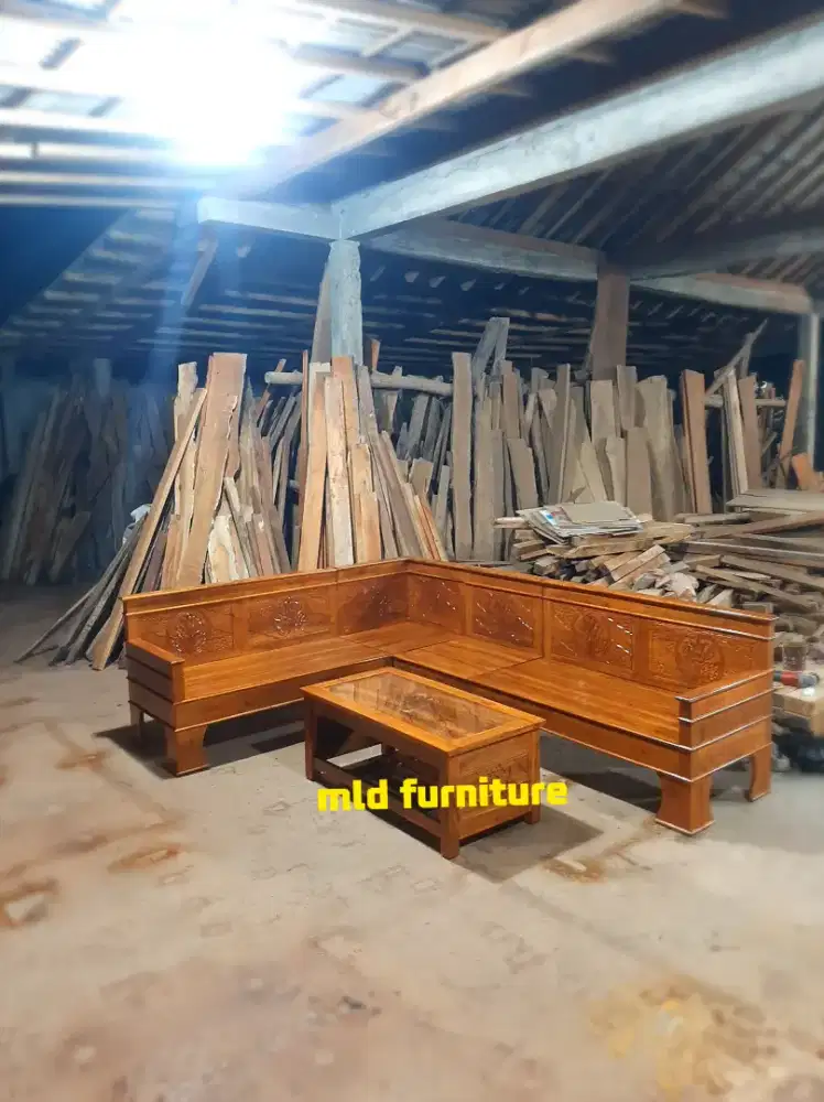 Kursi sudut minimalis