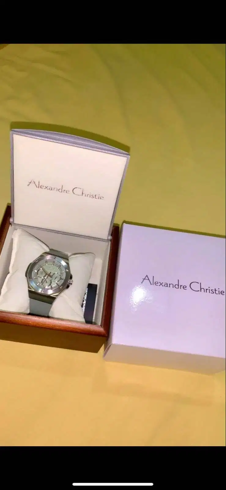 Alexandre Christie Women AC 6675 Rubber Green